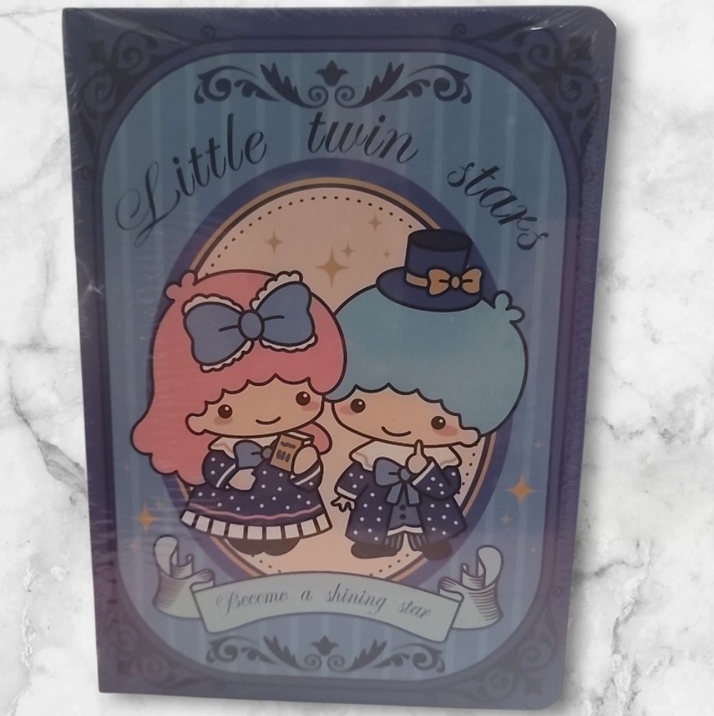 Little Twin Stars Hard Cover Notebook
